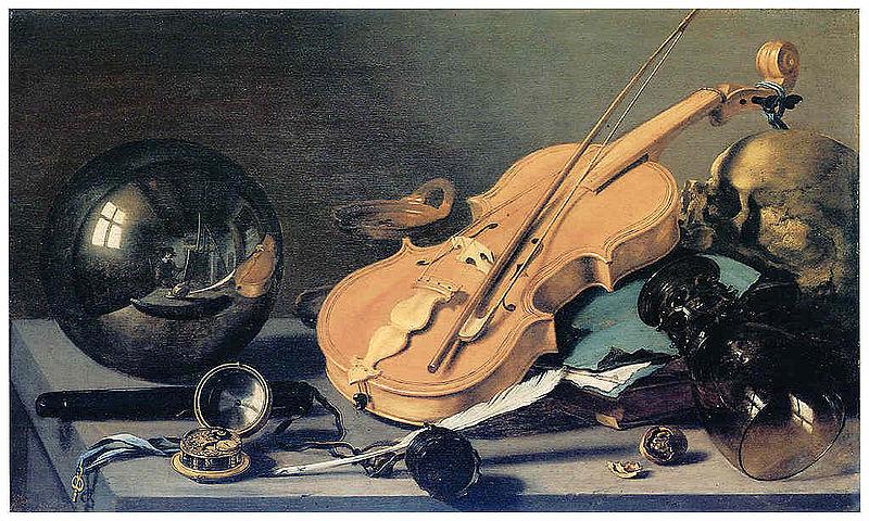 Pieter Claesz Vanitas-Stilleben oil painting image